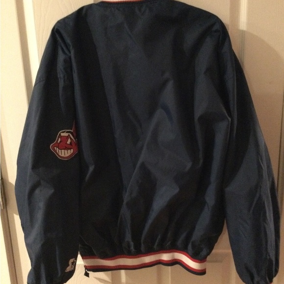 Vintage Cleveland Indians Starter Pullover XL - Picture 2 of 6